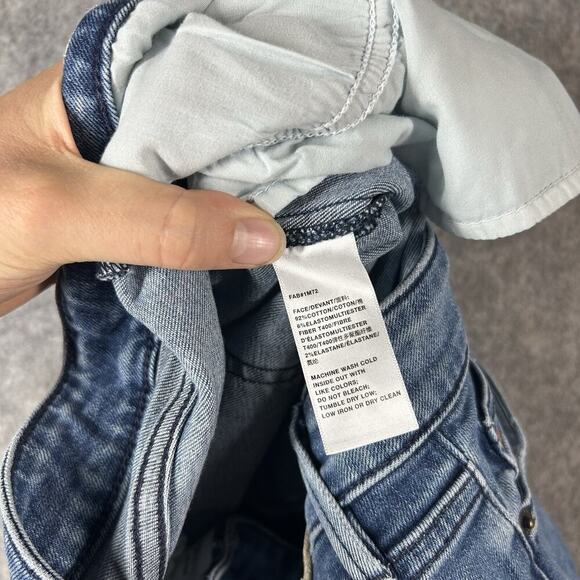 Lafayette 148 Mercer Jeans Womens 32 Blue Medium Wash Denim Mid Rise Skinny Leg - Picture 9 of 11